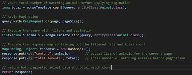 Pagination Code